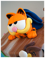 Garfield kids birthday cake
